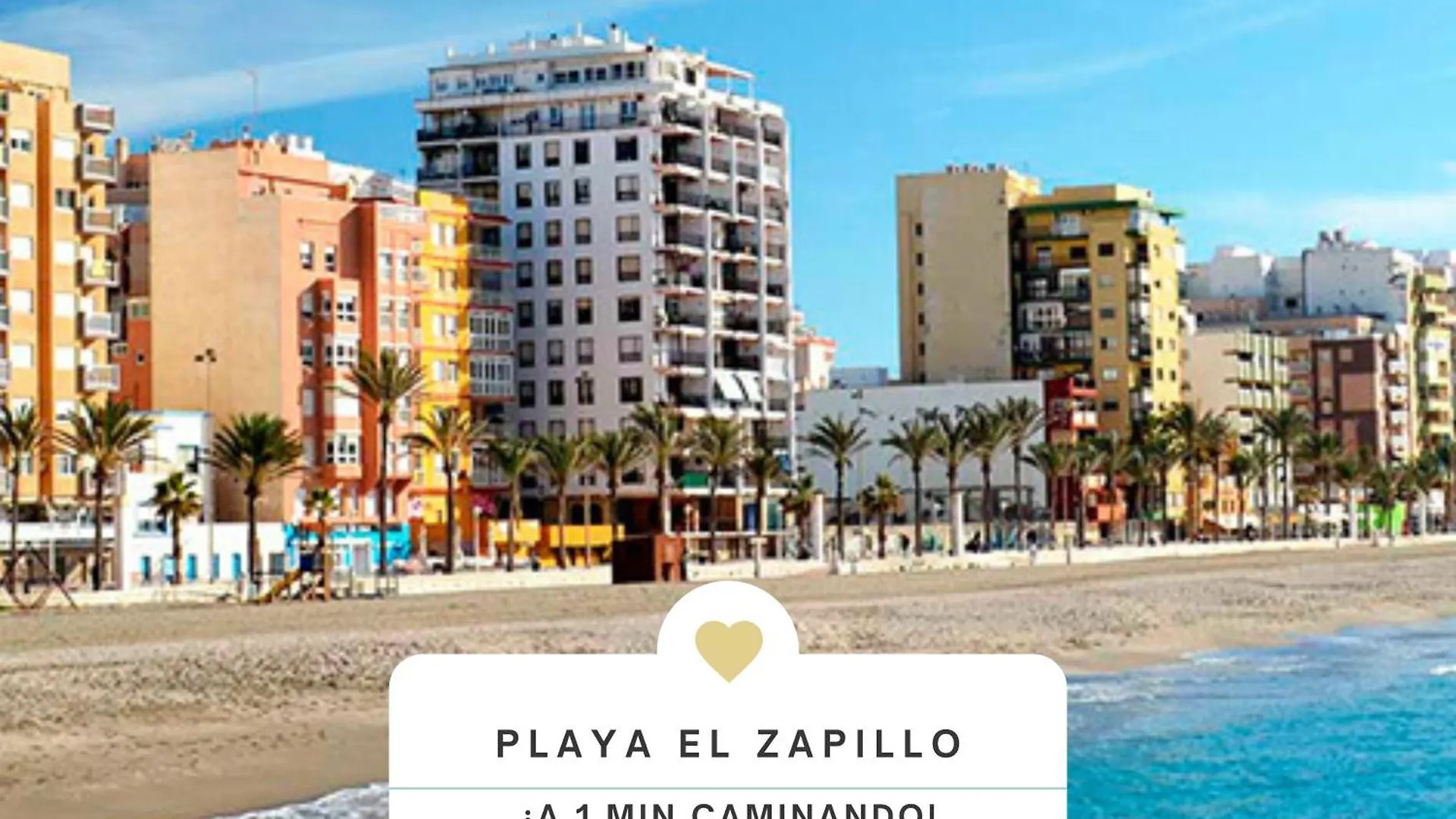 Apartamento Centrico Y En Primera Linea De La Playa - Wifi El Jaul